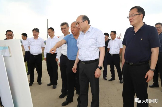 走现场、察实情！无锡市人大常委会领导一行调研大明重点项目建设工作
