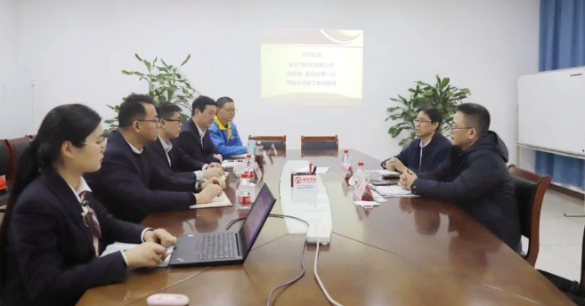东方汽轮机副总经理张绍先一行来访大明