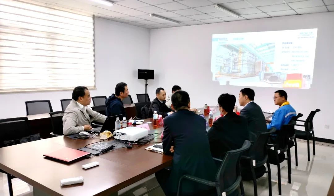 东风汽车集团东风设备副总经理尹涛一行来访大明重工