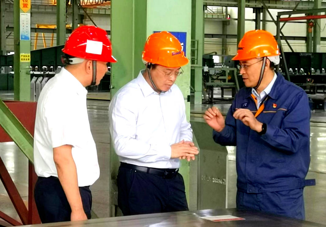 山西省委常委、太原市委书记韦韬莅临大明太原加工中心开展入企服务